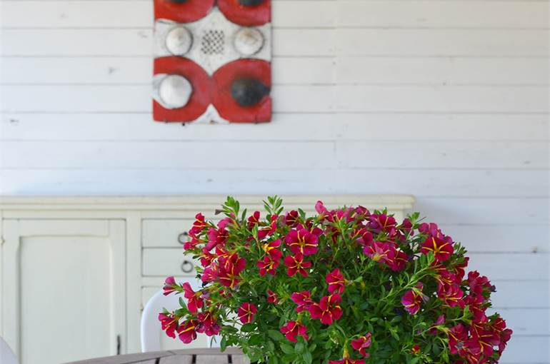 Dettagli veranda esterna