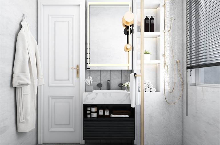 Render possibili arredi bagno