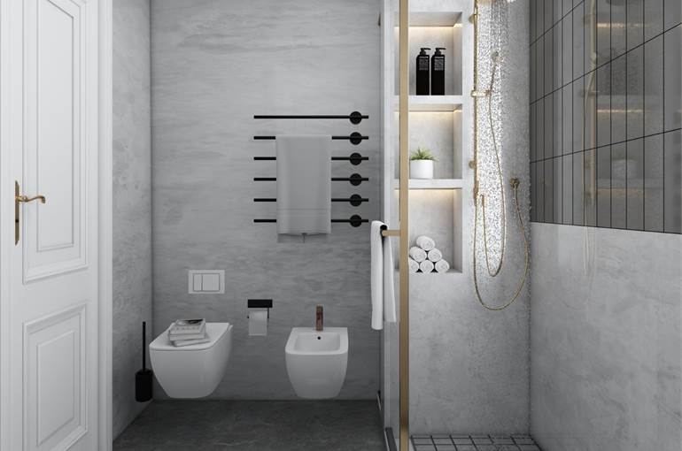 Render possibili arredi bagno