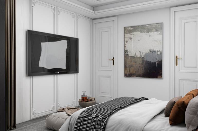 Render possibili arredi zona notte