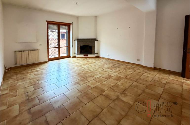 Soggiorno con camino