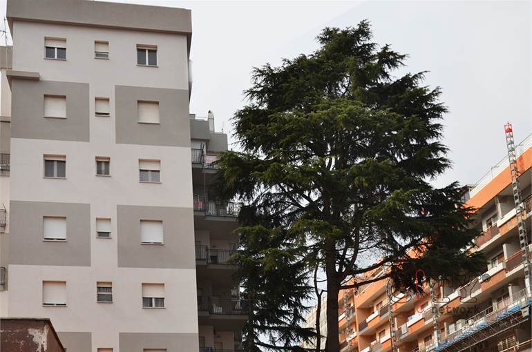 Facciata palazzina ristrutturata