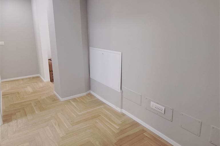 Disimpegno con spazi studiati per armadio a muto